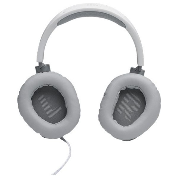 JBL Quantum 100 - Over Ear Wired Headphone - White