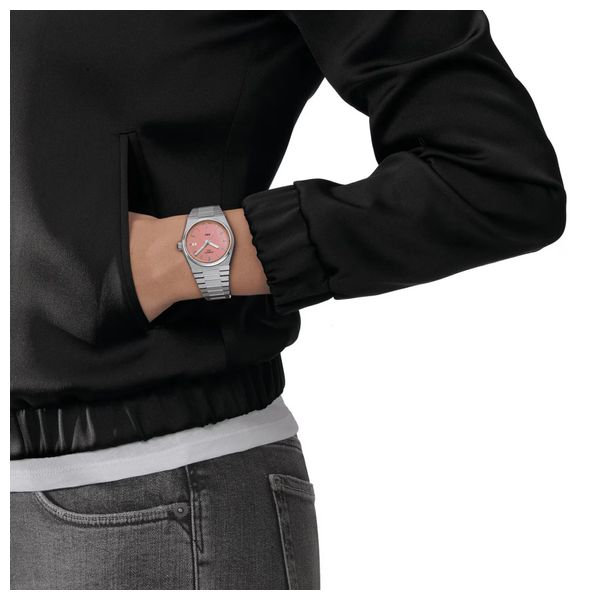  Tissot Watch For Women - Analog Display, Stainless Steel Band - T1372101133100 - Silver 