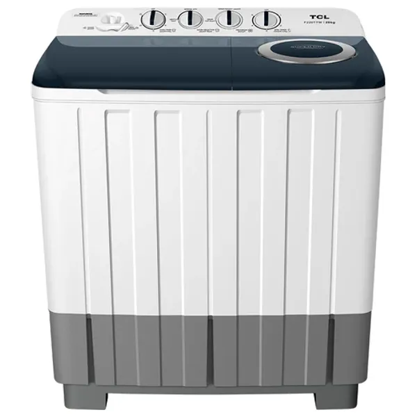  غسالة حوض مزدوج  تي سي ال - 20 كغ - 880 دورة/دقيقة - TCL F220TTW - أبيض 