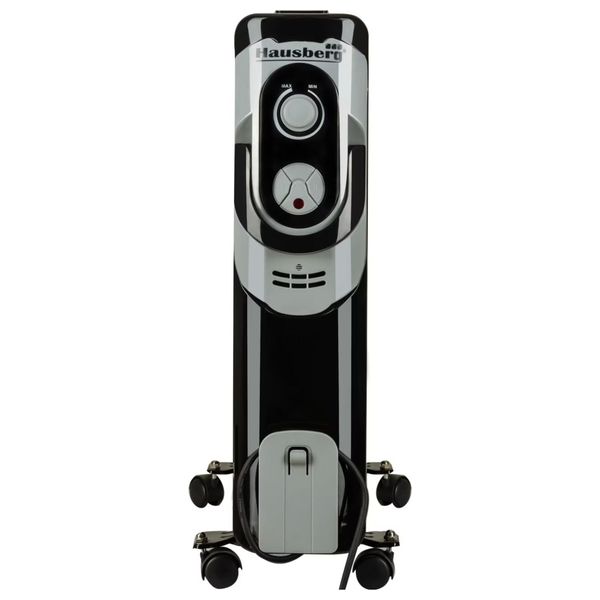 HAUSBERG HB-8910NG - Oil-filled Radiator - Black