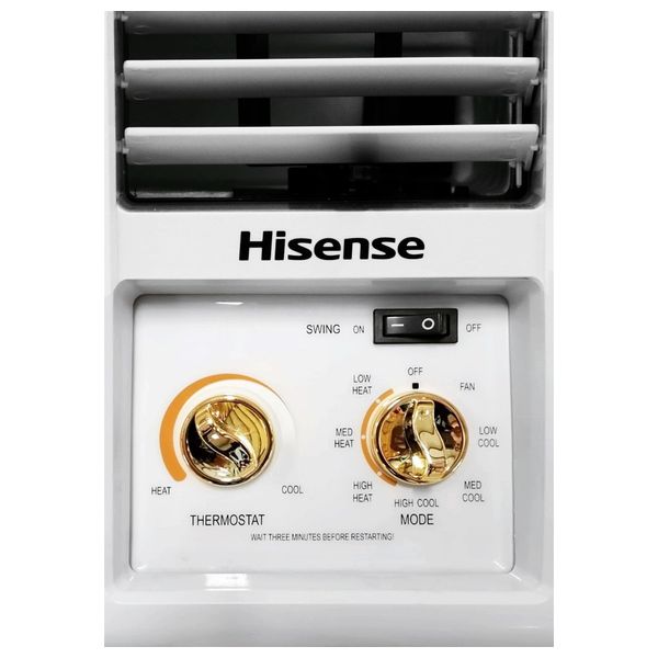  Hisense QAW-24DT - Window AC - 2 Ton - White 