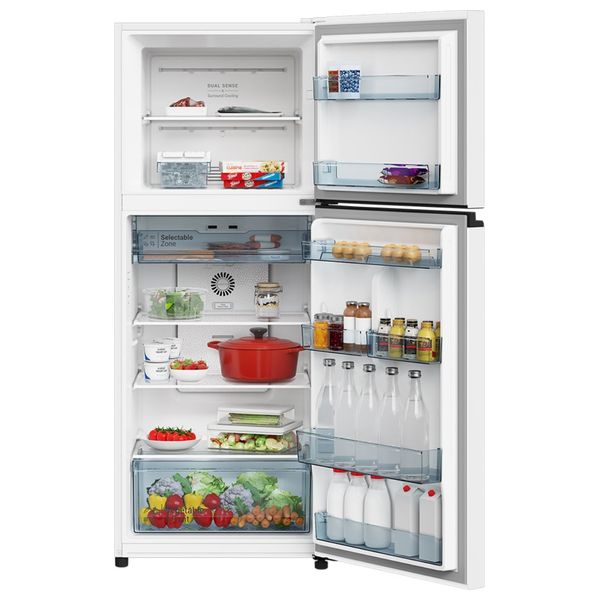  Hitachi HRTN6408SPWHIQ - Conventional Refrigerator - Inverter - 374 L - 13 ft - White 