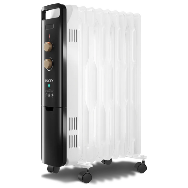  Modex Heater - OR9409 - Oil-Filled Radiator - White 