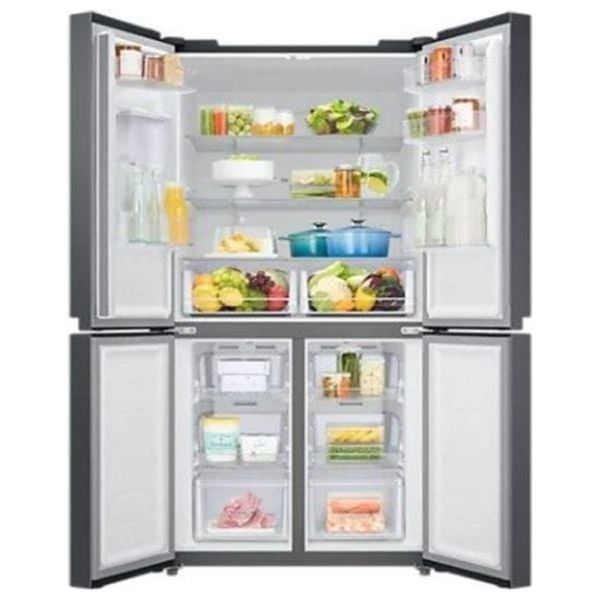 Samsung RF48A4010B4 - 19ft - French Door Refrigerator - Black