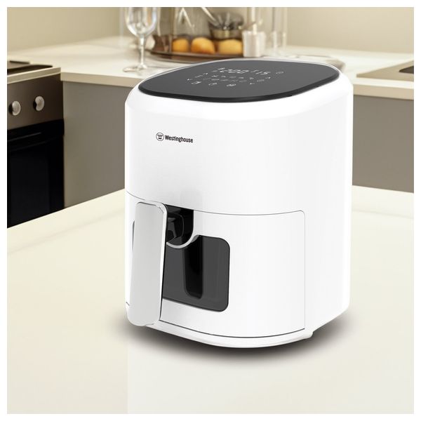  Westinghouse WKAFGOT01WH - Digital Air Fryer - 1200W - 4.5L - White 