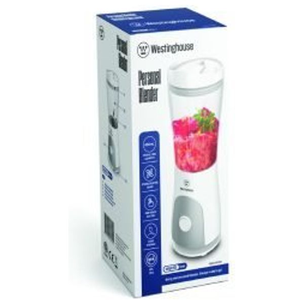  Westinghouse WKBEGO03WH - Simple Life Personal Blender - 180 W - 600 ml - White 
