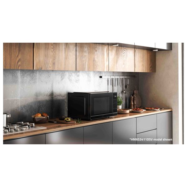 Hisense HMAS3411SSV - Microwave - 1100 W - 34 L - Dark Stainless 