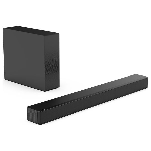 Hisense HS2100 - 2.1 Soundbar with Wireless Subwoofer - Black