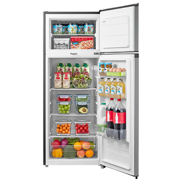  Midea MDRT307FGF50 -11ft - Conventional Refrigerator - Silver 