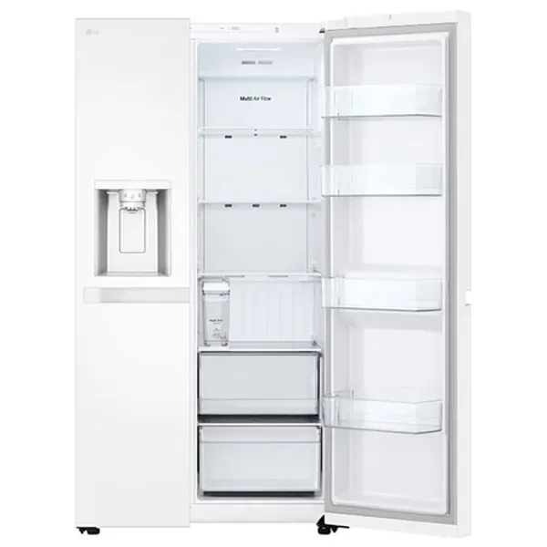  LG GCL-287DVWN - Side by Side Refrigerator - 22 Ft - Inverter - White 