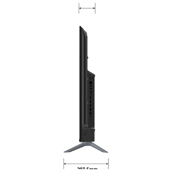  AlHafidh 55-Inch U5 Series - Smart - 4K - UHD - 60Hz - 2025 Model 