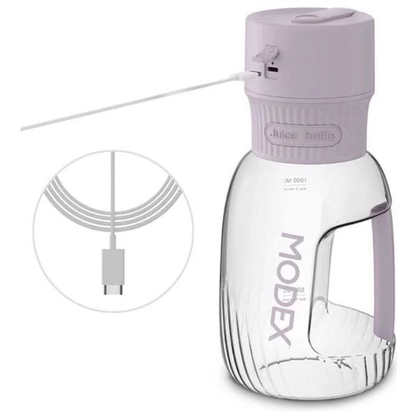  خلاط قابل للشحن مودكس - 55 واط - PB1100 - وردي 