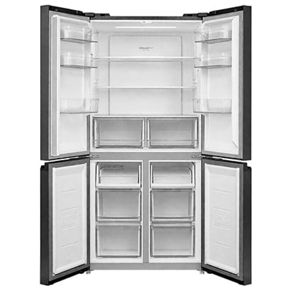  Midea MDRF632FIG63D -  4 Door Refrigerator - 22CF - Inverter - Black 