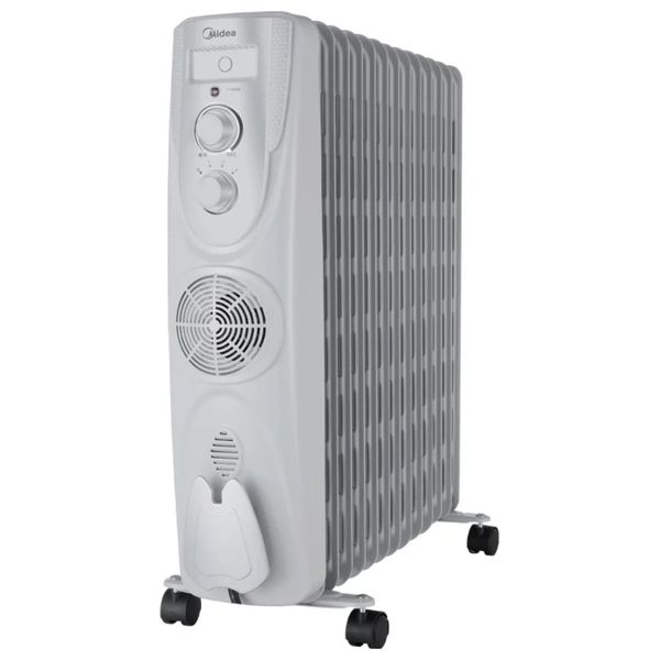  Midea Heater - NY2313-15EFA - Oil-Filled Radiator - Gray 