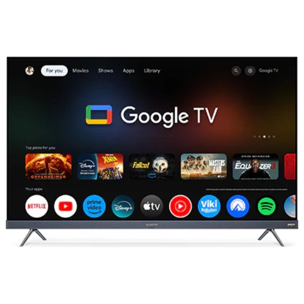  Alhafidh55Q9 - Frameless - 55 Inch - QLED - 4K UHD - 144 Hz - Google TV - Black 