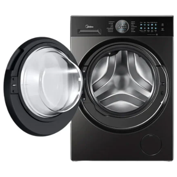 Midea MF210W100WB/T - 10Kg - Front Loading Washing Machine - Silver