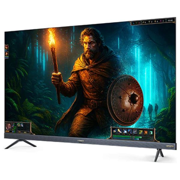  Alhafidh55Q9 - Frameless - 55 Inch - QLED - 4K UHD - 144 Hz - Google TV - Black 