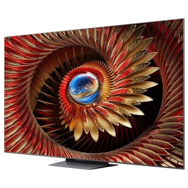  TCL 65-Inch C8K Series - Smart - 4K - QD-Mini LED - 120Hz - 2025 Model + TCL TP200K - Speaker - Black 