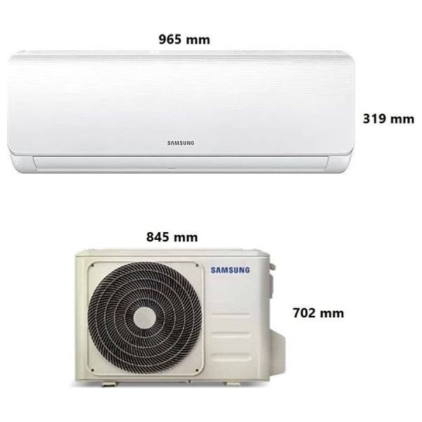 Samsung AR18BQHQGWK/IQ - 1.5 Ton - Wall Mounted Split - White + Free Installation