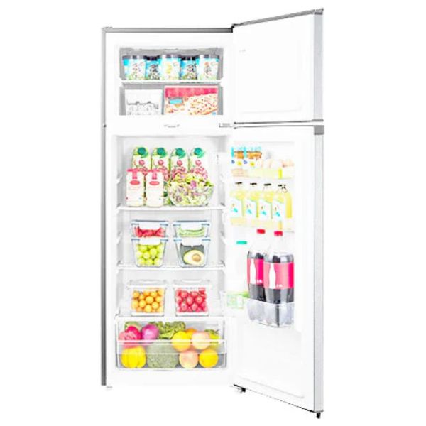  ثلاجة ميديا ذات التصميم الفرنسي - 11 قدم - MDRT307FGF01 - أبيض 