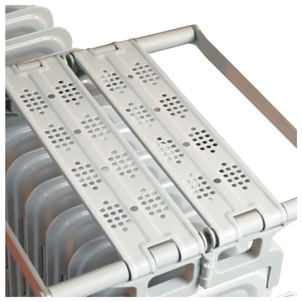  Midea Heater - NY2313-15EFA - Oil-Filled Radiator - Gray 