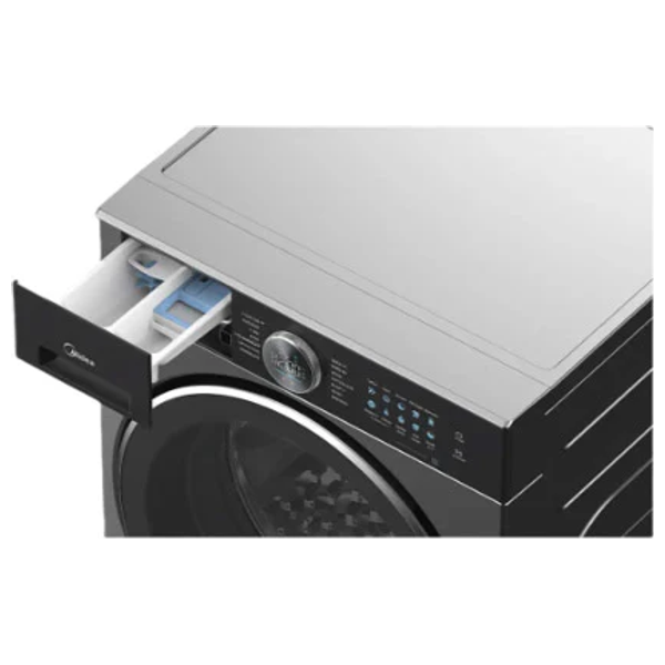 Midea MF210W100WB/T - 10Kg - Front Loading Washing Machine - Silver