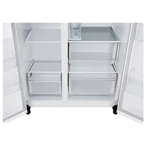  LG GCL-287DVWN - Side by Side Refrigerator - 22 Ft - Inverter - White 