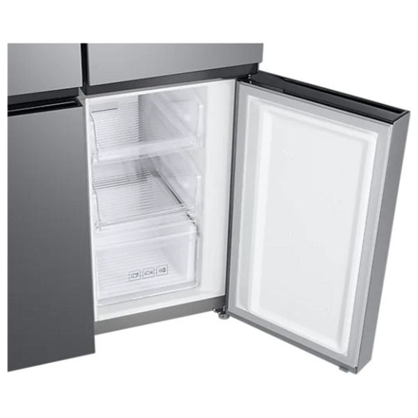  Samsung RF48A4010M9 - 19ft - French Door Refrigerator - Silver 