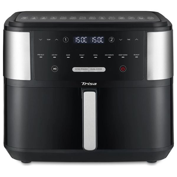  قلاية هوائية تريسا - 2400 واط - 10 لتر- 74234245 - أسود 