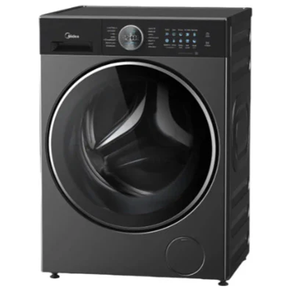 Midea MF210W100WB/T - 10Kg - Front Loading Washing Machine - Silver