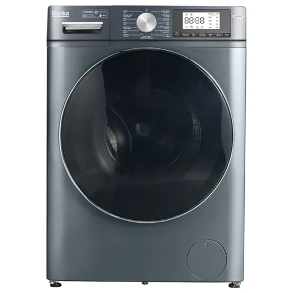  Denka MWM-12DGFL - 12Kg - 1400RPM - Front Loading Washing Machine - Dark Gray 