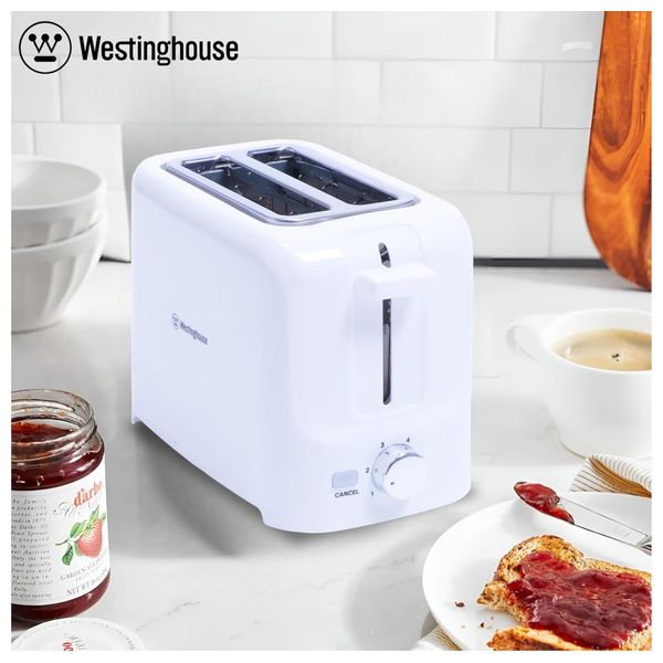  Westinghouse WKTTSL10 - Simple Life - 2 Slice - Toaster - 800 W - White 
