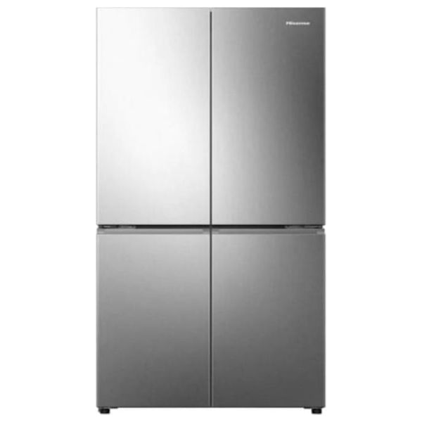  ثلاجة هايسنس ذات التصميم الفرنسي - 22 قدم - RQ5G470SBS3 - ايونكس 