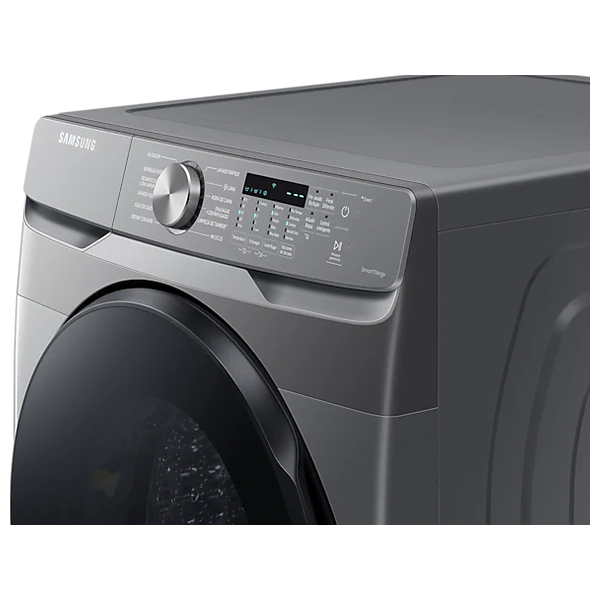  غسالة ومجففة سامسونج فتحة امامية - 18/10 كغم - 1100 دورة بالدقيقة - WD18T6000GP/RQ -  سلفر 