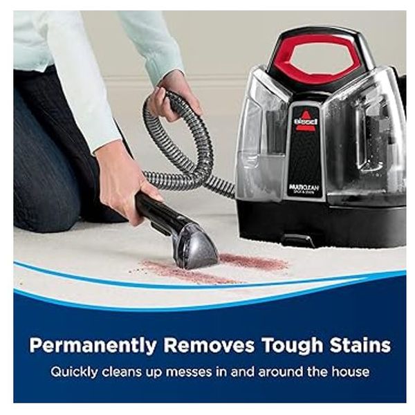  مكنسة بيسل المحمولة لغسل السجاد - 4720E - اسود 