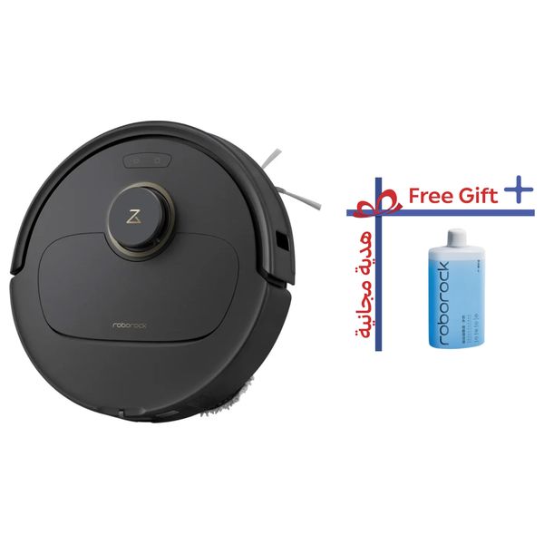  مكنسة كهربائية روبوت روبوروك -  - تنظيف ذكي بتقنية الذكاء الاصطناعي - بطارية 5200 مللي أمبير - ضغط 8000 باسكال - QR598-b - أسود 