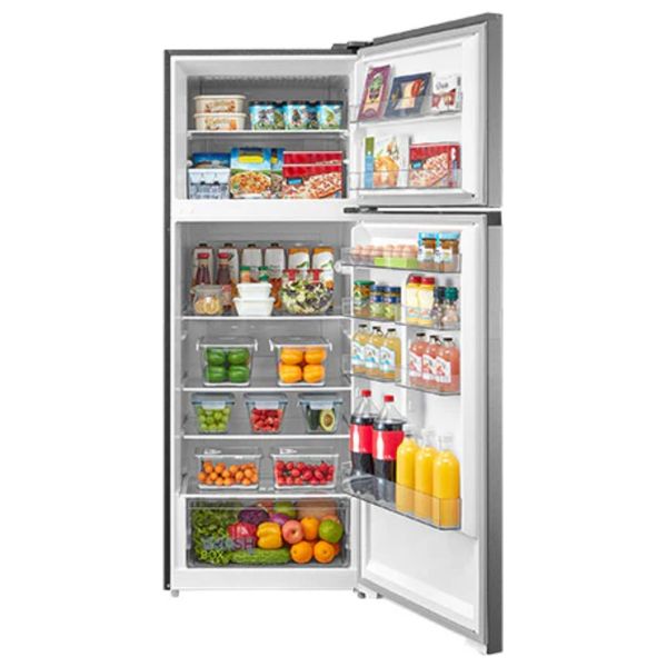  Midea MDRT658FGF50 -23 ft - Conventional Refrigerator - Silver 