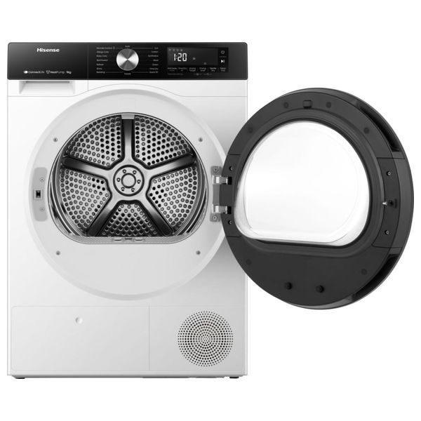  Hisense DH3S902BW - Dryer With Heating Pump - 9 kg - White 
