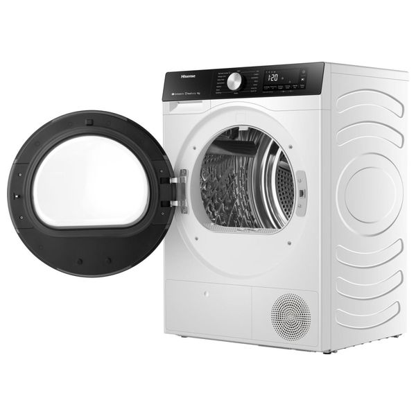  Hisense DH3S902BW - Dryer With Heating Pump - 9 kg - White 