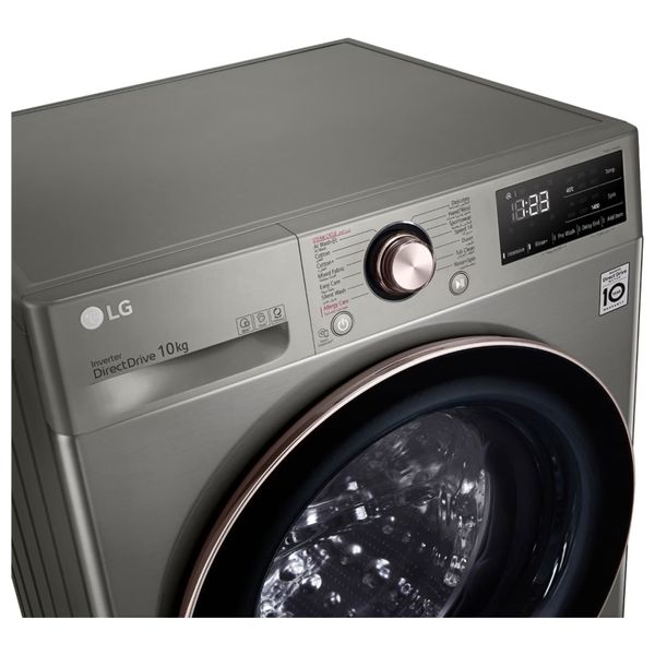  LG WR3210PRG - Washing Machine Front Loding - 1400 RPM - 10 Kg - Gray 