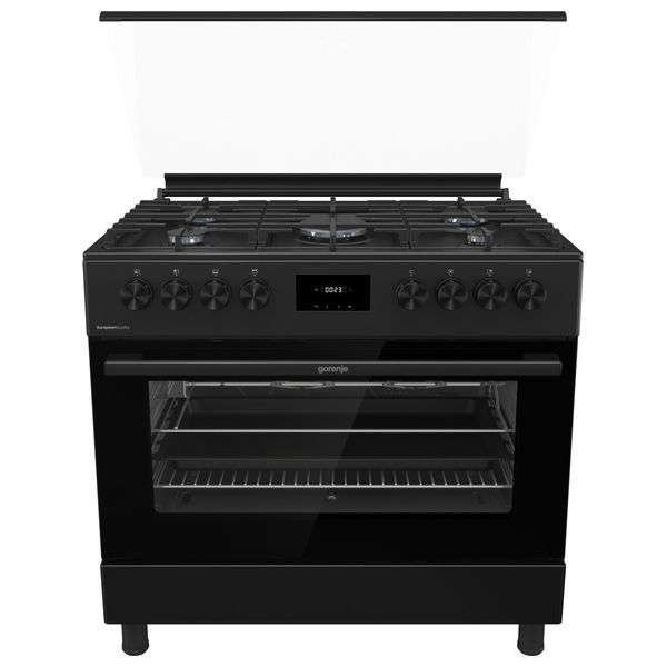 طباخ جورنجي غازي - 5 مشاعل - GGI9C21B - اسود