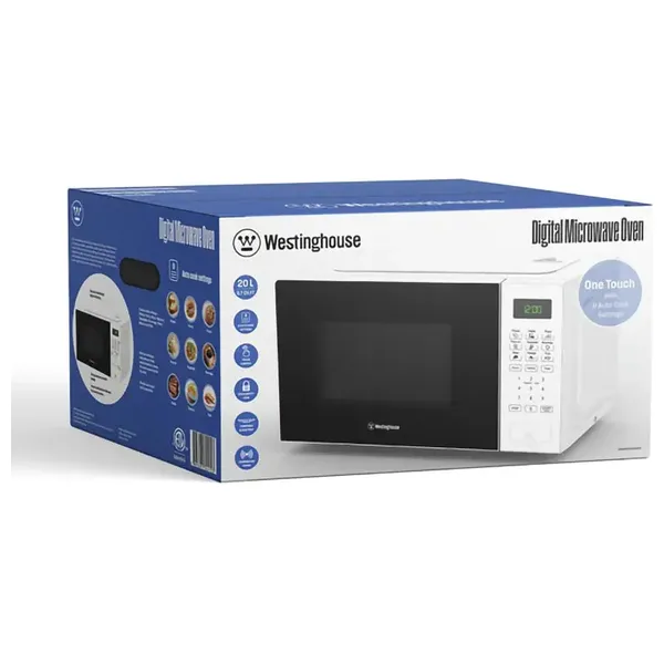  Westinghouse WKMWW2002WH - Digital Microwave - 20 L - 700W - White 