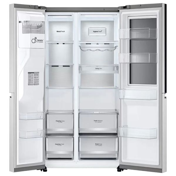  LG GCX-287TVW - French Door Refrigerator - 22 FT - Silver 