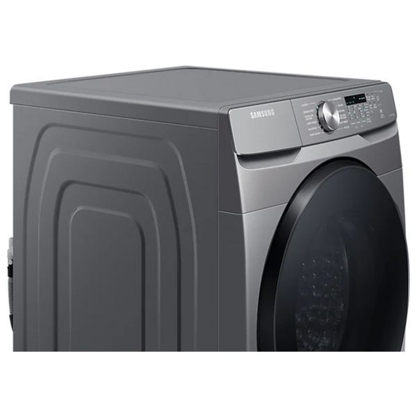  غسالة ومجففة سامسونج فتحة امامية - 18/10 كغم - 1100 دورة بالدقيقة - WD18T6000GP- سلفر 