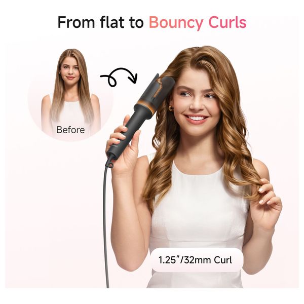  Laifen S1 AutoCurl Automatic Hair Curler - 32 mm - Black 