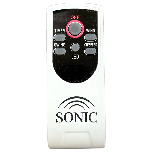  Sonic SN-SF-4480-RC - Standing Fan - Copper Motor - Remote Control - White 
