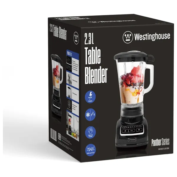  Westinghouse WKBEFL601BK - Panther Series Digital Blender - 2.3 L - 650 W - Black 