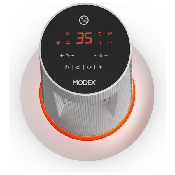 مدفأة سيراميك مودكس - 2500 واط - PTC6500 - أبيض