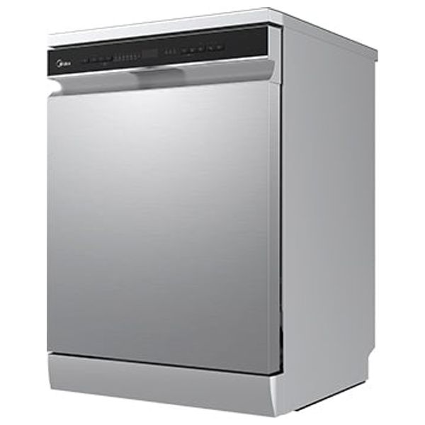  Midea WQP14-W7633D-SS - Free Standing Dishwasher - 14 Set - Silver 
