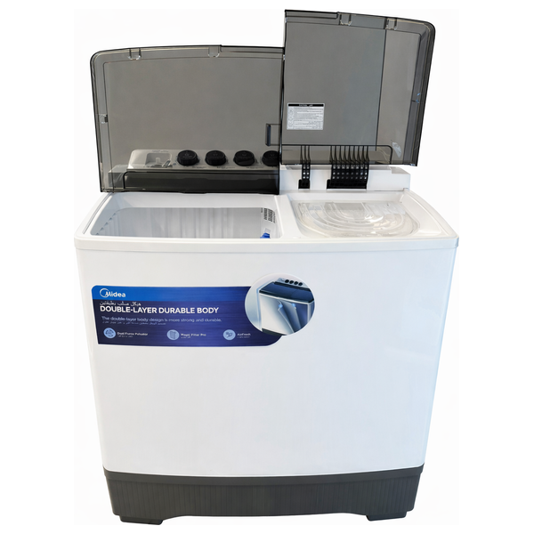  Midea MT100W130/WG - Twin Tub Washing Machine - 13kg - White 